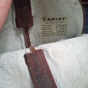 Ariat boots size 8.5